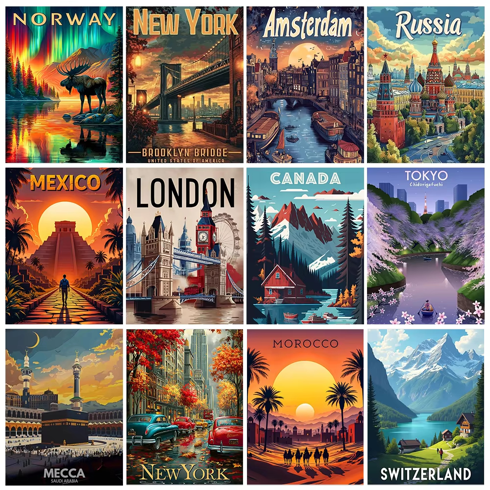 Photography New York - World Famous Scenery 5D Diamond Painting