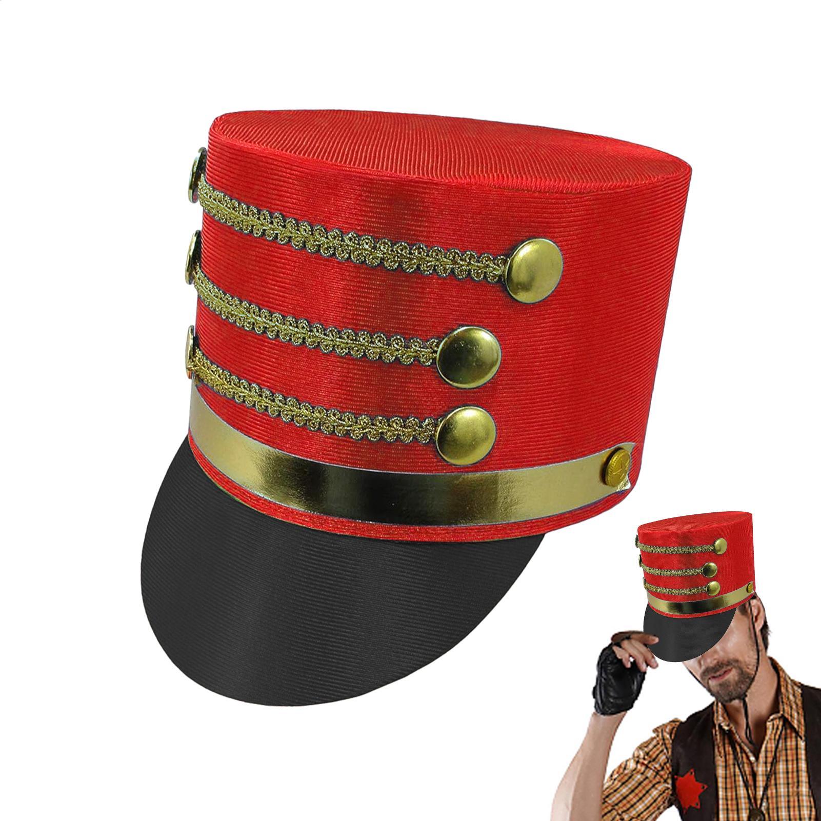 Photography Major - Hat-nutcrackers Marching Band Hat Gold Trim
