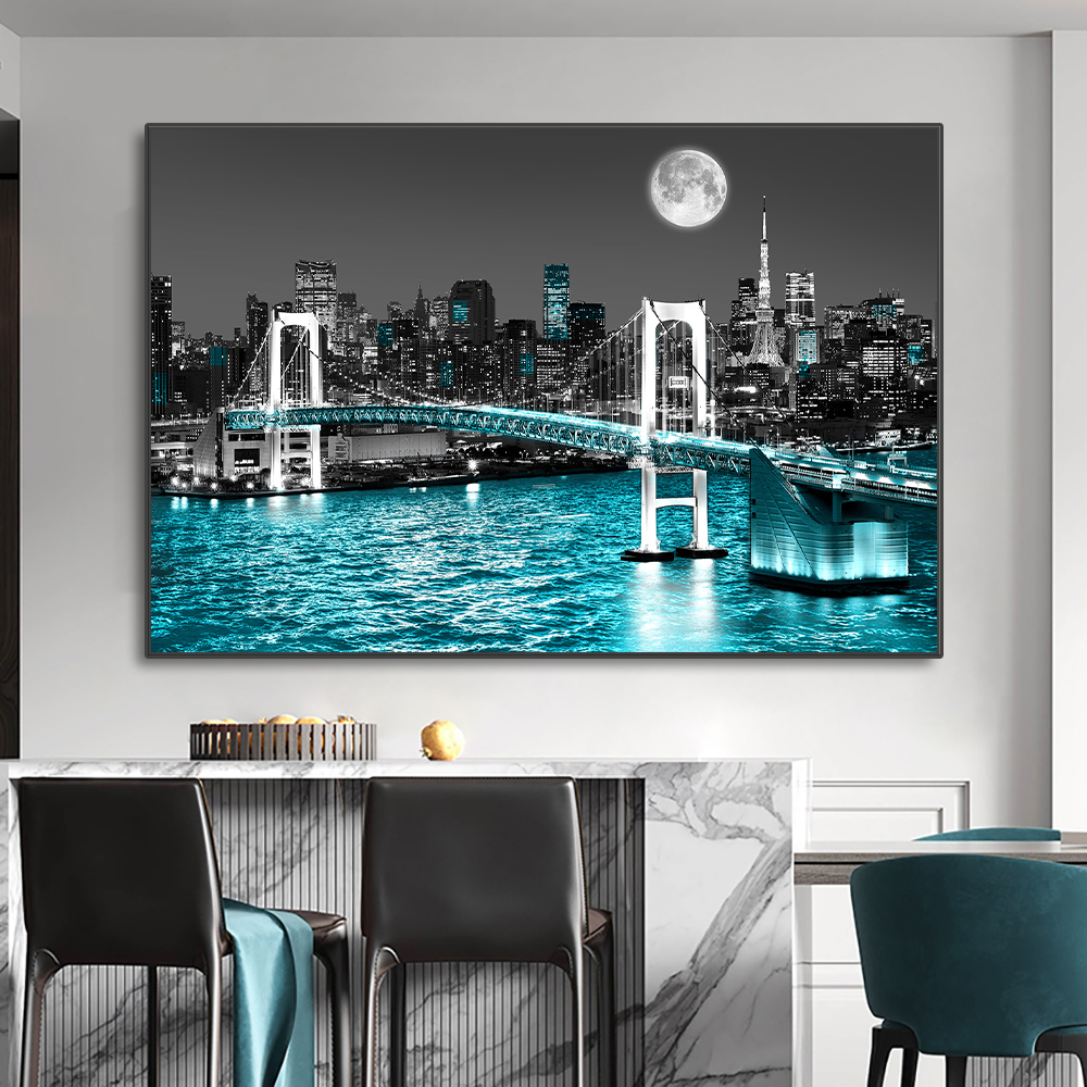 Photography New York - New York Urban Skyline Landscape Wall