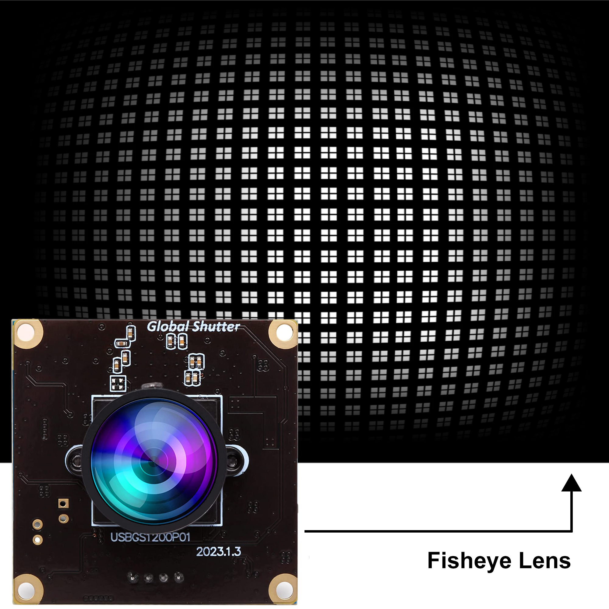 Photography High Angle - ELP 1200P 90fps Global Shutter USB