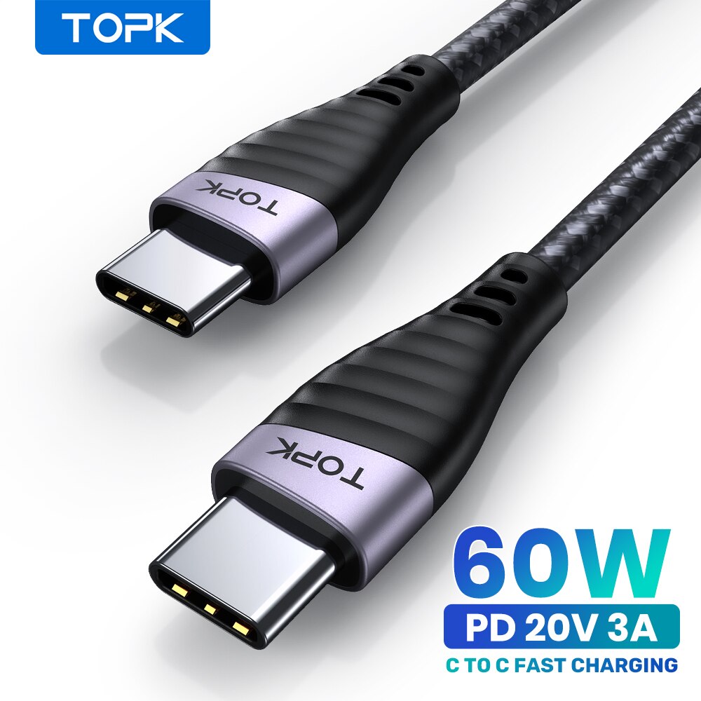 Photography Kit Xiaomi - TOPK 60W USB C To Type