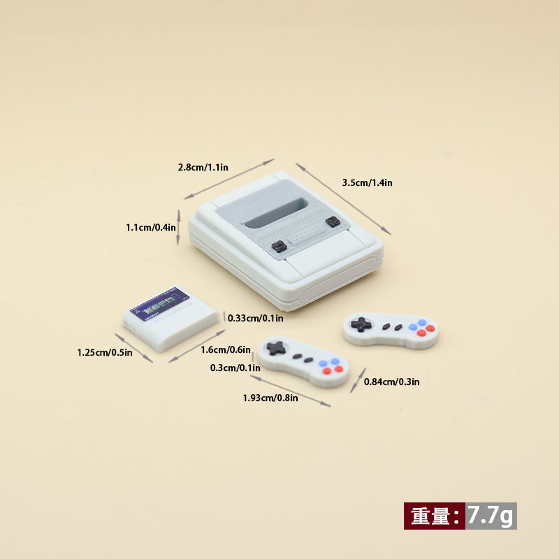 1set Dollhouse Mini Retro Game - đánh giá và giá Photography Game