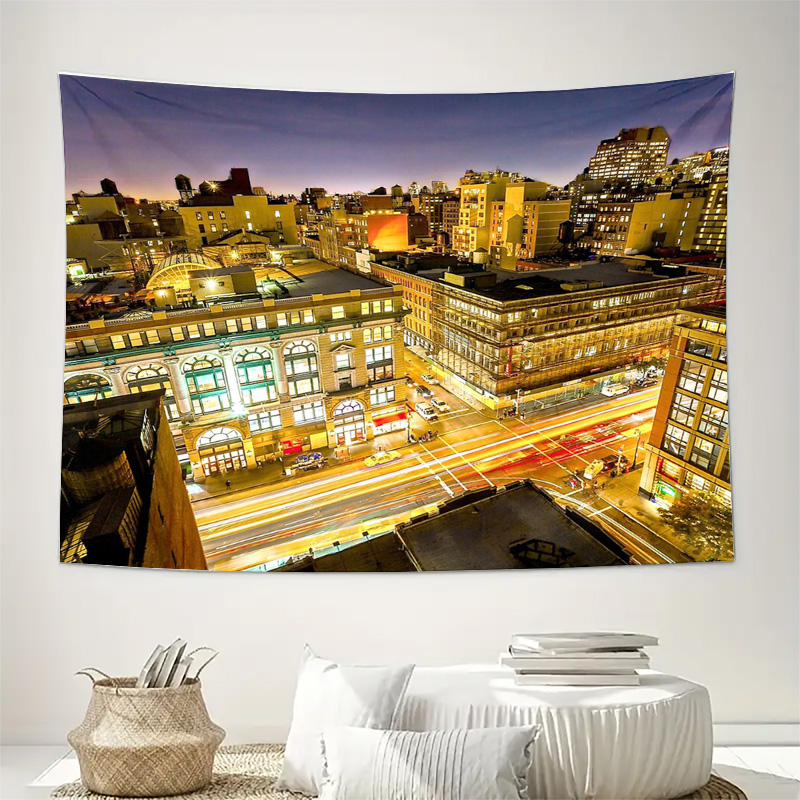NYC Skyline Tapestry New York  - đánh giá và giá Photography New York