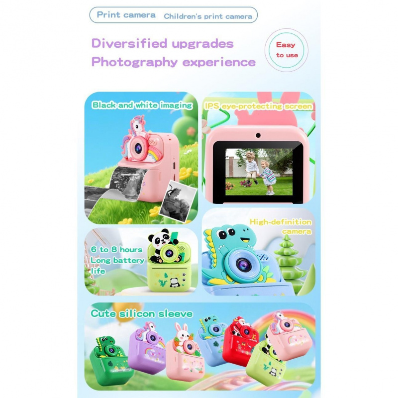 1pc children's instant camera  - đánh giá và giá Photography Game