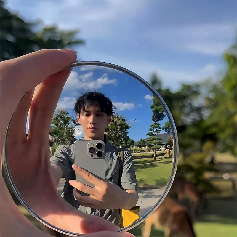 1/2Pcs Girls' Makeup Mirror Tr - đánh giá và giá Photography High Angle