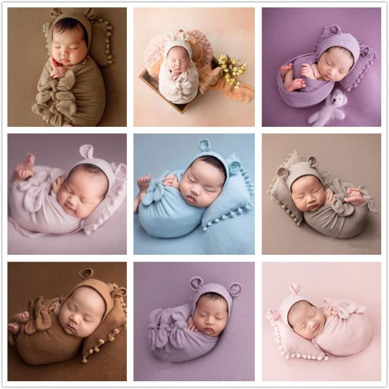 3PCS Baby Photo Prop Set -Swad - đánh giá và giá Photography Outfit