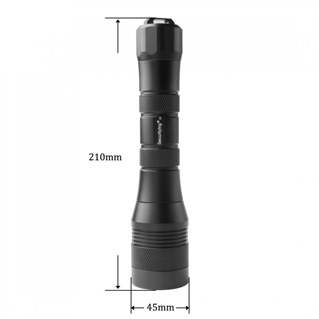 LED Diving Flashlight Wide 120 - đánh giá và giá Photography High Angle