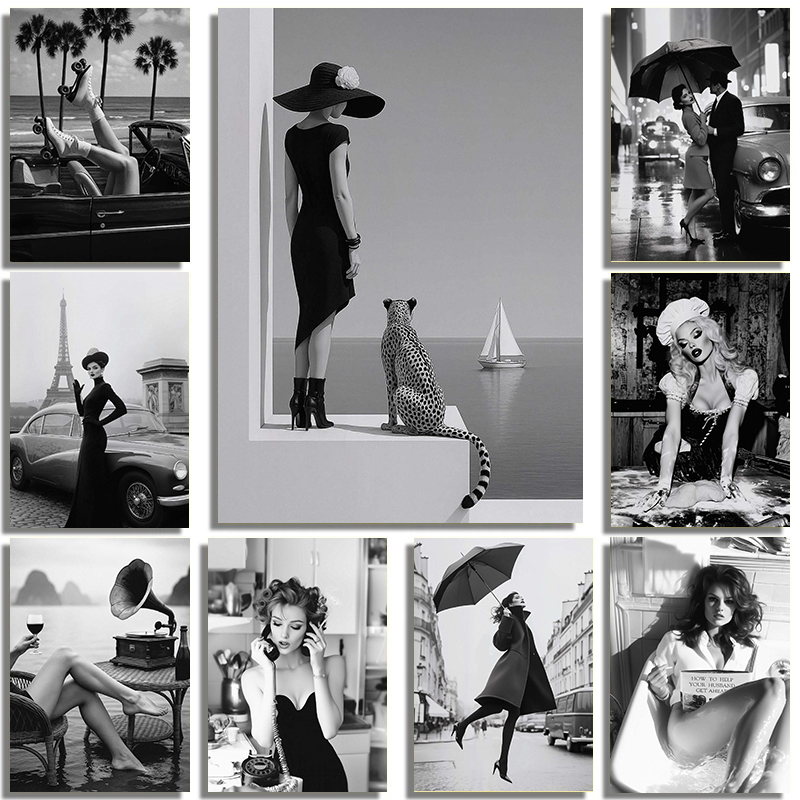 Black And White Fashion Street - đánh giá và giá Photography Trend
