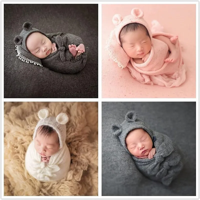 Prince Bear Hat & Swaddle Bag  - đánh giá và giá Photography Outfit