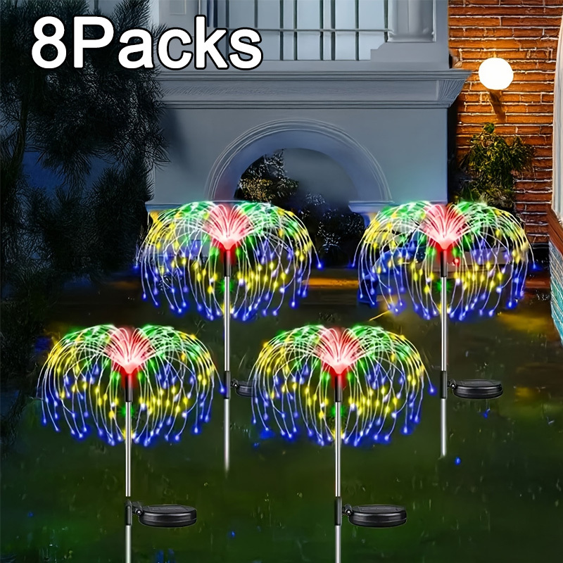 8-Mode Solar Firework Lights w - đánh giá và giá Photography Yellow Light