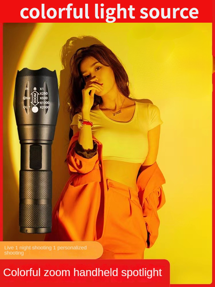 LED photography flashlight rgb - đánh giá và giá Photography Yellow Light
