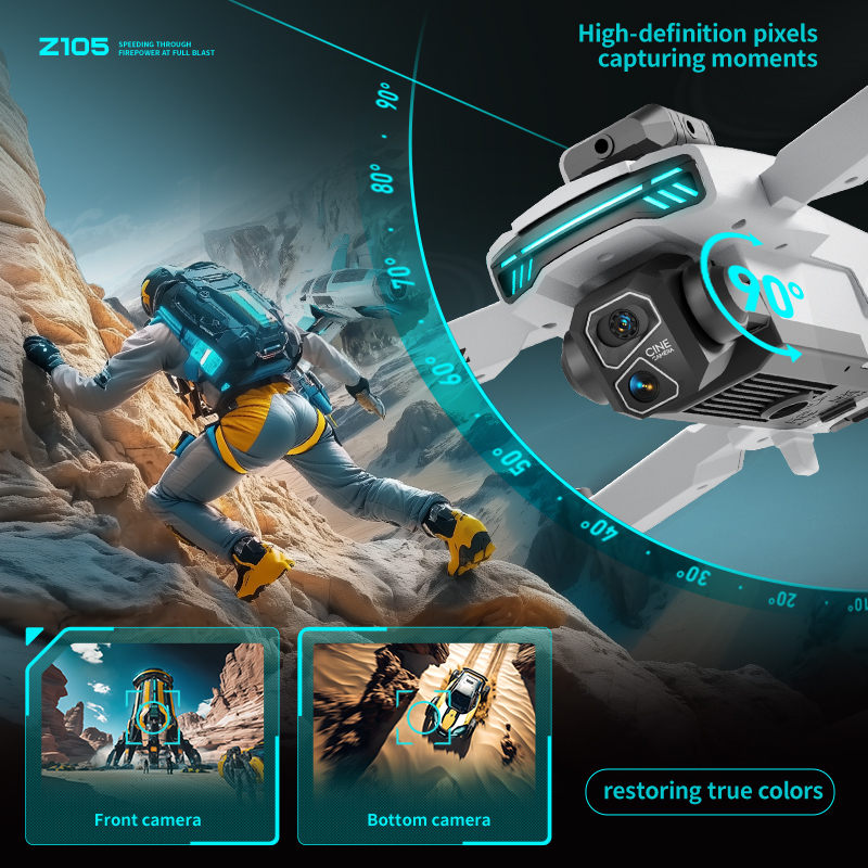 New Z105 Drone 8K Professional - đánh giá và giá Photography High Key
