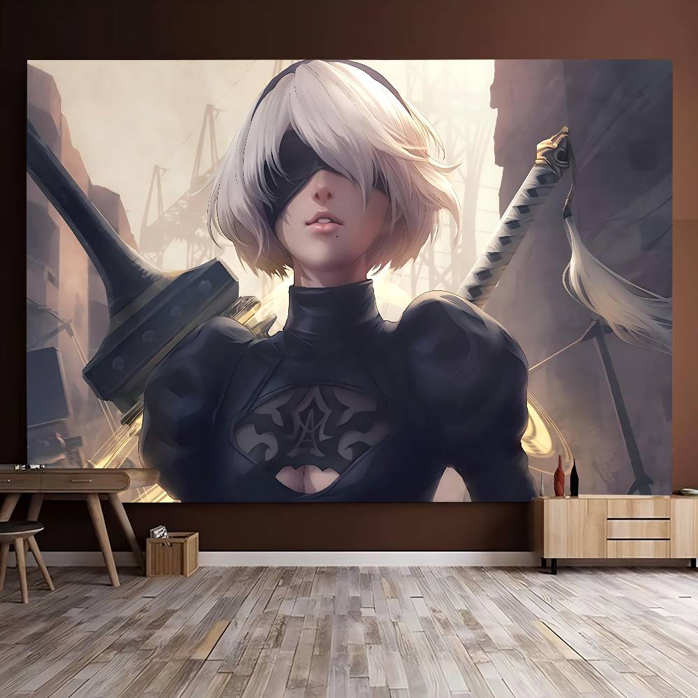 Painting Nier Automata Game Ph - đánh giá và giá Photography Game