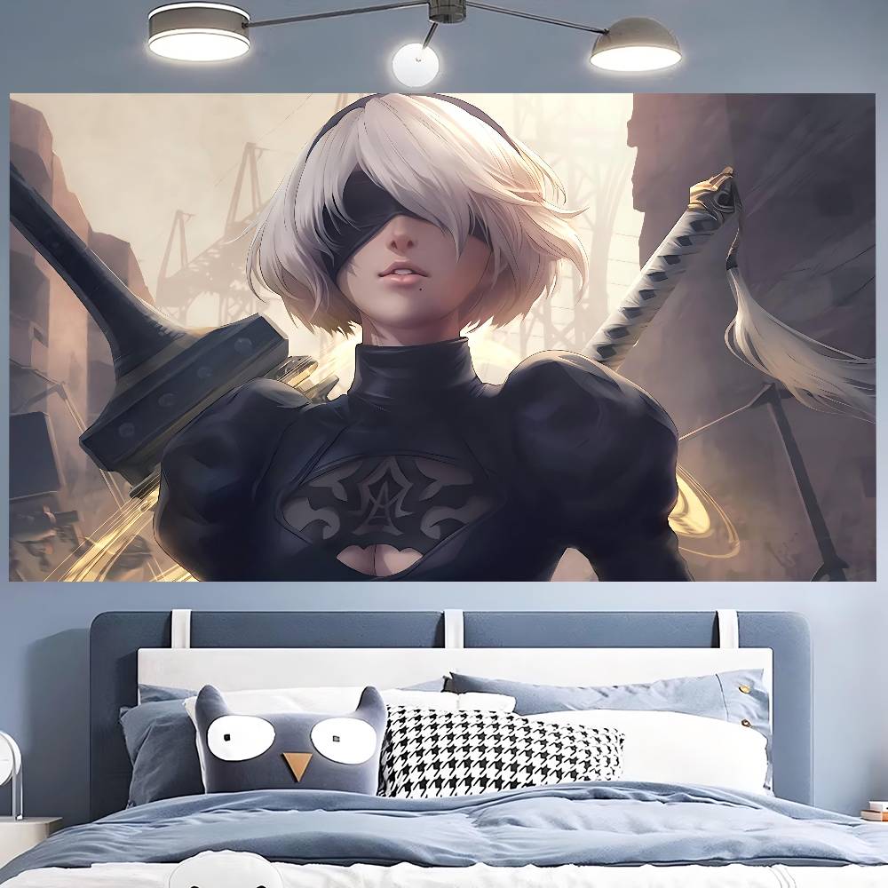 Painting Nier Automata Game Ph - đánh giá và giá Photography Game