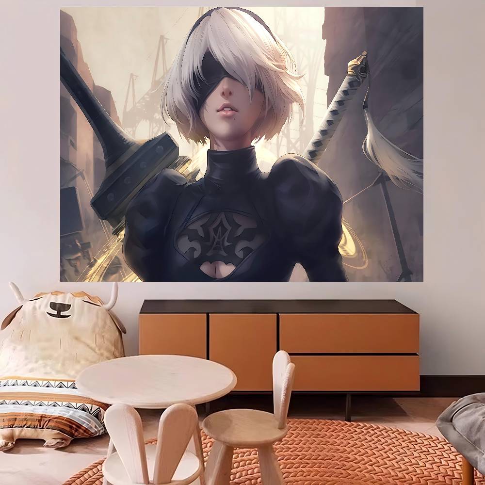 Painting Nier Automata Game Ph - đánh giá và giá Photography Game