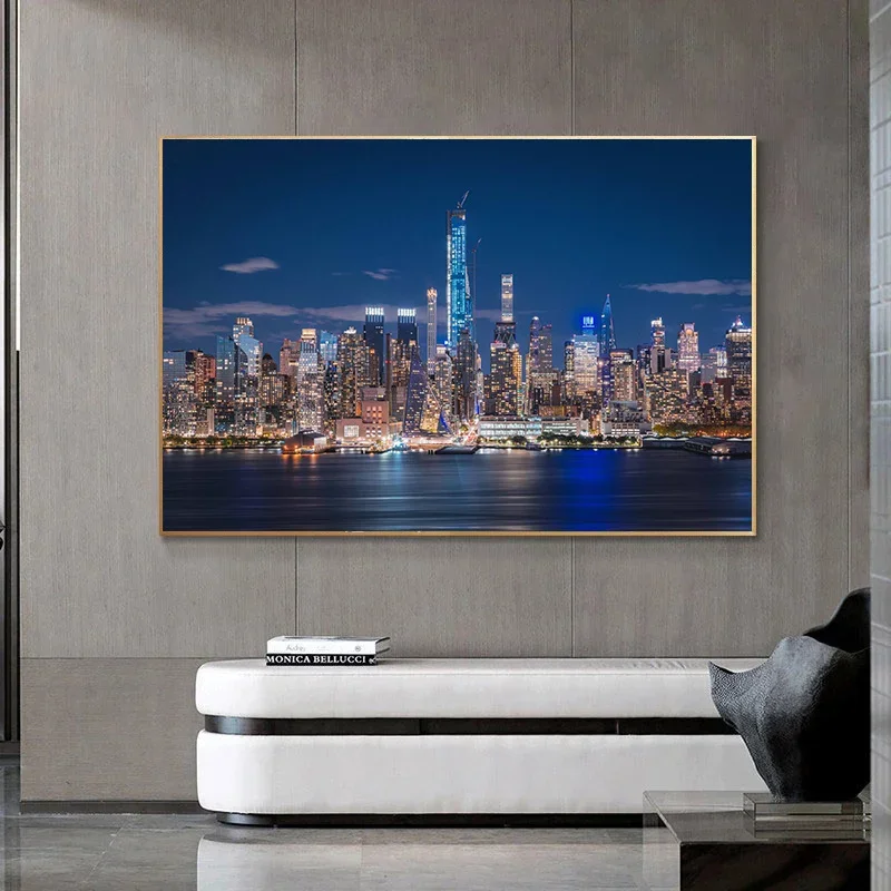 New York Skyline Night Landsca - đánh giá và giá Photography New York