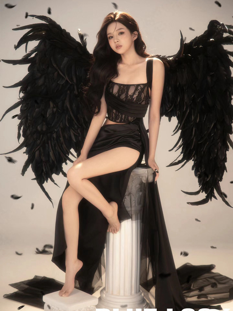 Dark Angel Elf Halloween Costu - đánh giá và giá Photography Outfit
