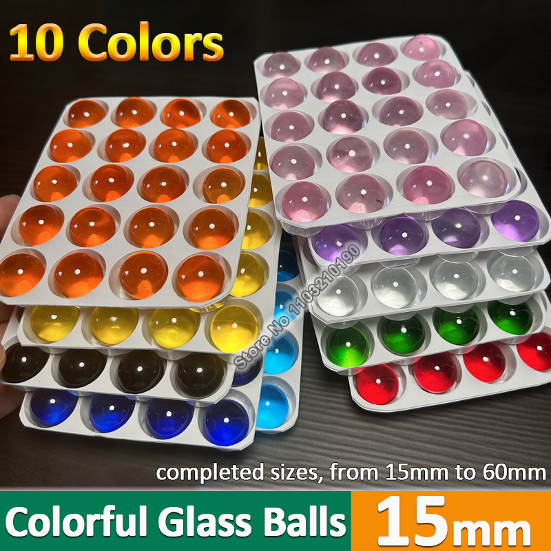 10/20pcs Solid Color Glass Bal - đánh giá và giá Photography Game