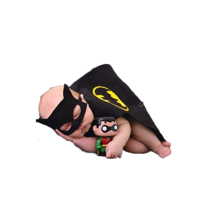 Newborn Baby Batman Cape and W - đánh giá và giá Photography Outfit