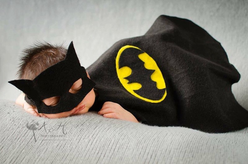Newborn Baby Batman Cape and W - đánh giá và giá Photography Outfit