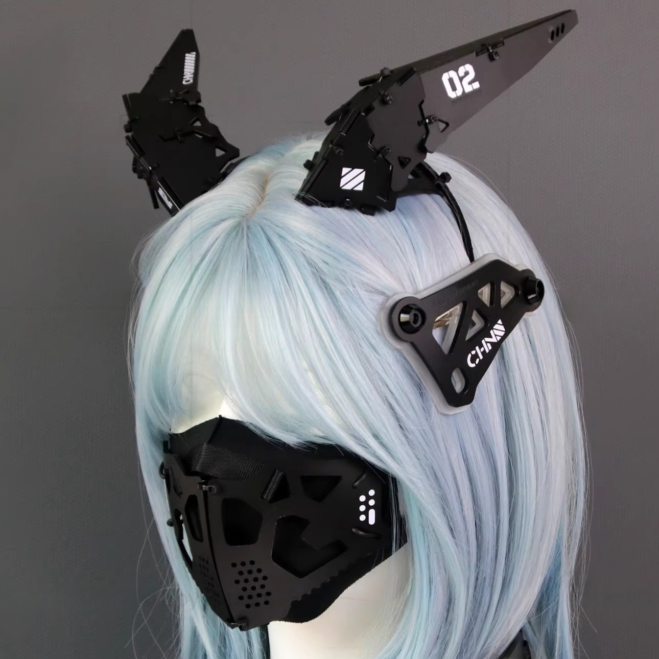 Sci-fi Sense Punk Headdress Ma - đánh giá và giá Photography Game